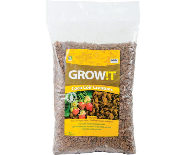 GROW!T Coco Coir Croutons, 28 L bag