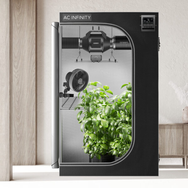 Advance Grow Tent System 3x3, 3-Plant Kit, WiFi-Integrated Controls to Automate Ventilation, Circulation, Full Spectrum LM301H LED Grow Light - Image 2