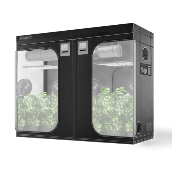 CLOUDLAB 894, Advance Grow Tent 8x4, Thickest 1 In. Poles, Highest Density 2000D Diamond Mylar Canvas, 96" x 48" x 80"