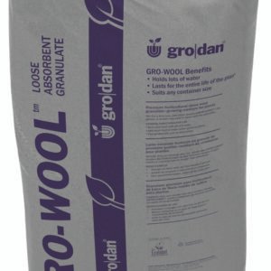 Grodan Gro-Wool Medium Water Absorbent Granulate Rockwool, 3.5 cu ft