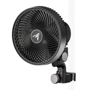 CLOUDRAY S6, Grow Tent Clip Fan 6" with 10 Speeds and Dynamic Wind