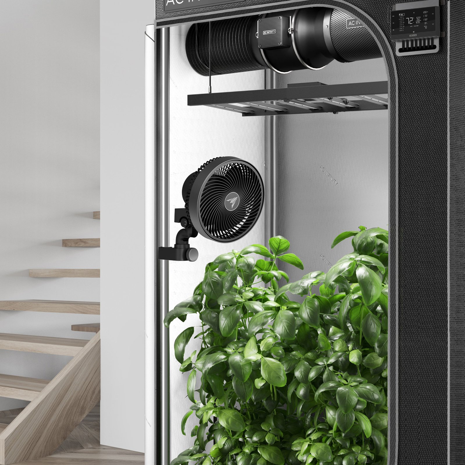 CLOUDRAY S6, Grow Tent Clip Fan 6" with 10 Speeds and Dynamic Wind - Image 8